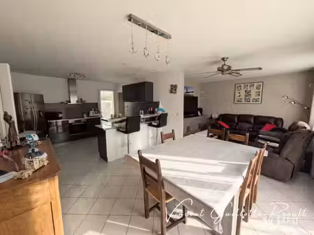 maison 5 pièces – garage 33m²- terrain 898m²