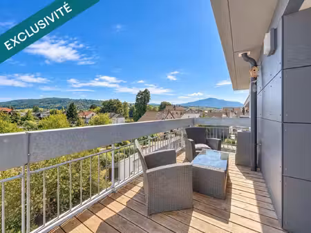 t2 au coeur de douvaine - balcon - garage et cave