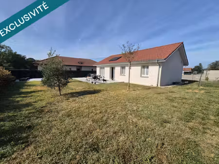 la balme-les-grottes (38390) – maison plain-pied récente avec belles terrasses