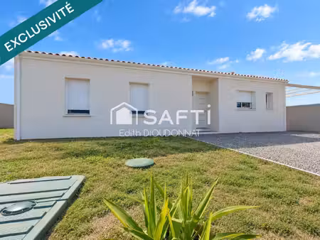 maison neuve au calme à saint-vincent-sur-graon