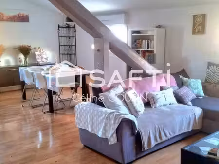 loft  appartement atypique de 85m²