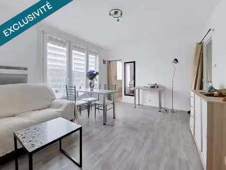 appartement lumineux et entretenu avec jardin privatif et cave