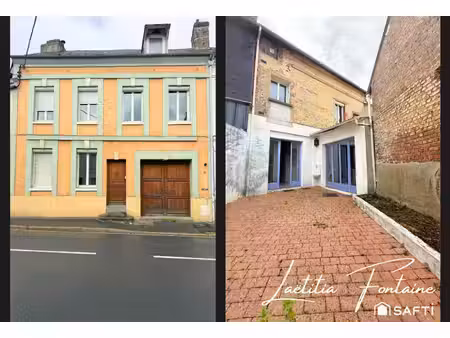 maison à rénover avec cour et dépendance