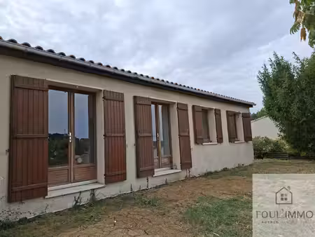 foulayronnes maison t4 de plain pieds avec jardin