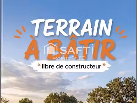? rare sur béguey — superbe terrain à bâtir entièrement viabilisé !