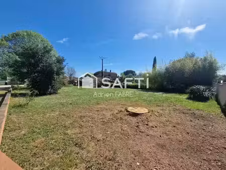 vente terrain à batir 800 m² à bessières (31660)  105 000 €
