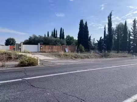 vente terrain 1099 m² à meze (34140)  347 000 €