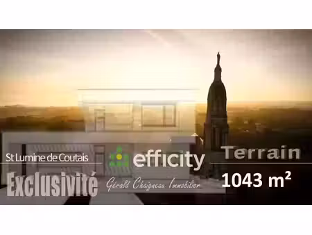 vente terrain 1043 m² à saint-lumine-de-coutais (44310)  91 800 €