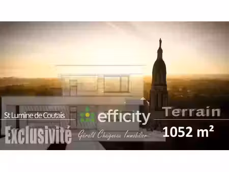 vente terrain 1052 m² à saint-lumine-de-coutais (44310)  92 200 €