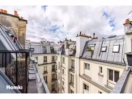 appartement t1 de 9 m² à paris 75010  rue beaurepaire