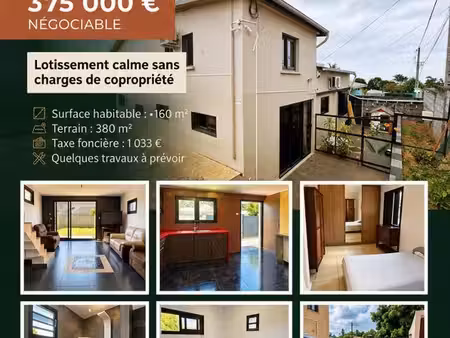 maison de 160m2 à fleurimont