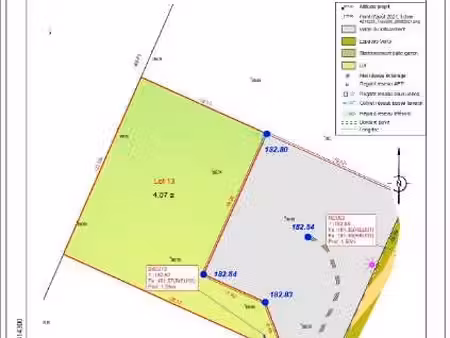 terrain 407 m² artzenheim