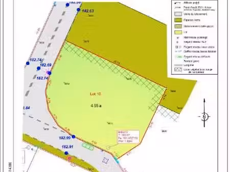 terrain 455 m² artzenheim