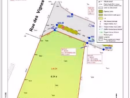 terrain 624 m² artzenheim
