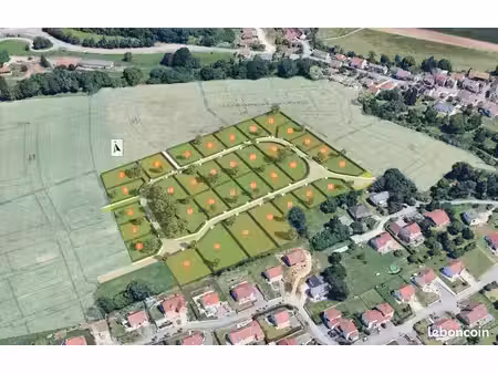 terrain 750 m² hericourt