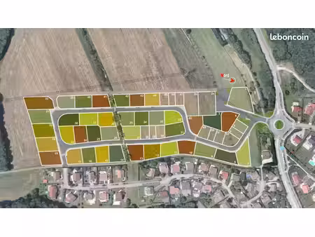 terrain 550 m² sainte suzanne