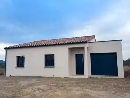villeneuve-minervois : villa plain-pied t4 avec garage  dès 164 719 soit 775/mois - payez 