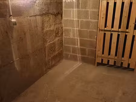 box de stockage sur dalle béton