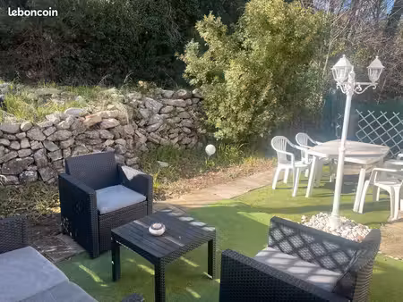 t2 meublé à la campagne avec jardin  terrasse et parking - bail de mobilité