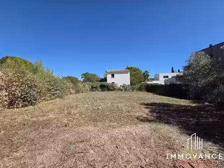vente terrain à batir 500 m² à castelnau-le-lez (34170)  370 000 €