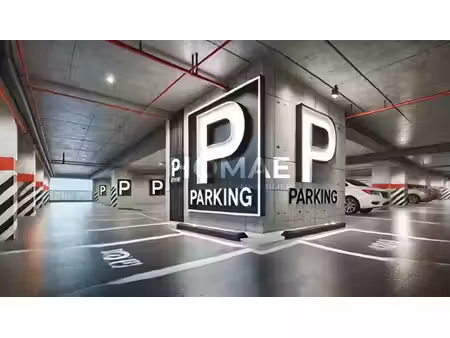 saint-cyr-l'école - zac renard - 2 places de parking en enfilade en sous-sol