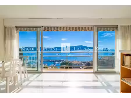 a vendre   villefranche sur mer  3 pièces  vue mer panoramique  74 m²  piscine  garage