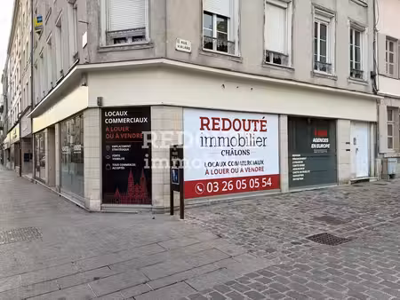 vente commerce châlons-en-champagne 51000 98m²