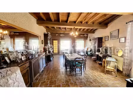 grande maison de village avec 7 chambres  jardin et dépendances