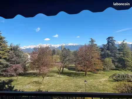 vue belledonne et parc sécurisé sans vis à vis