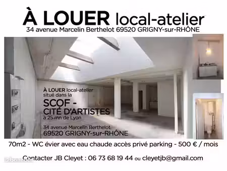 location atelier ou stockage