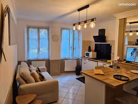 loue meublé t2 / f2 guéret centre