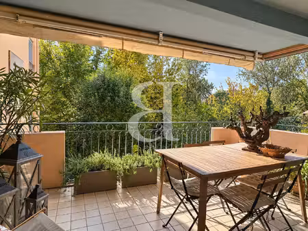 appartement avec terrasse  vue sorgue et parking à deux pas du