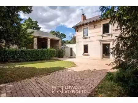 maison de maitre relookée dans les seventies ? un lieu hors du temps aux portes de nantes 
