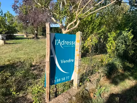 vente terrain  568.00m²  aiguillon
