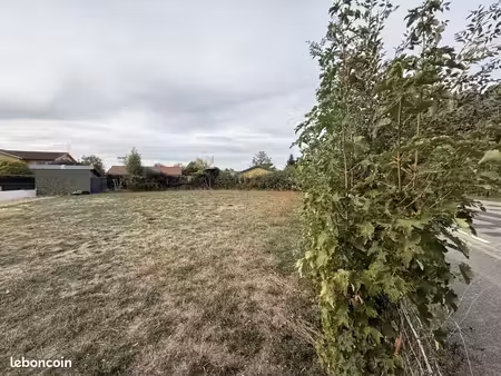 terrain 826 m² chatillon sur chalaronne