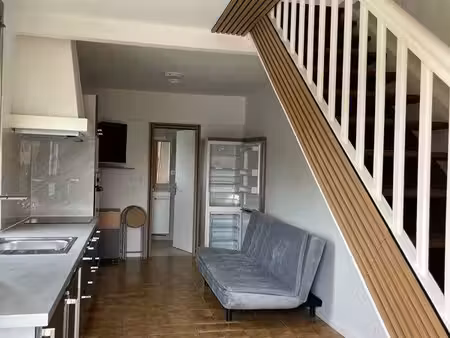t1 bis meublé 30 m² – terrasse  jardin – proche genève »