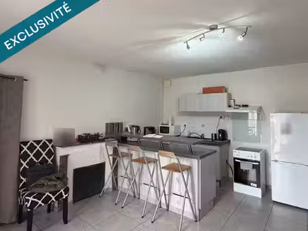 duplex t3 rénové  cour privative et parking