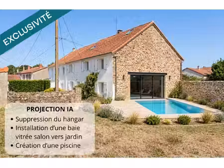 maison de caractère - 5 chambres - jardin - hangar