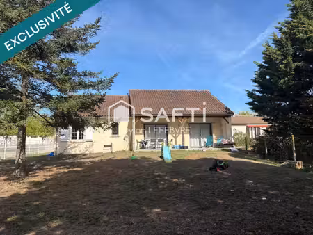 maison de plain-pied 140m² – 3 chambres – suite parentale – thuré