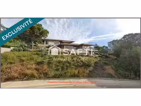 terrain constructible en bord de mer