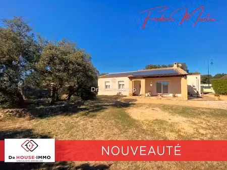 saint maximin  en nouveauté belle maison robuste de 115 m² au calme sur un terrain de 800 