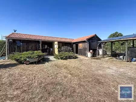 maison 6 pièces avec atelier et terrain de 4 627 m²