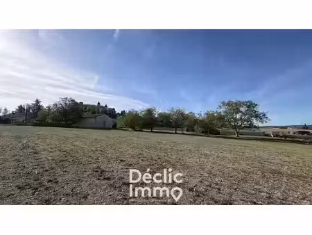 terrain de 1500m² à villebois-lavalette