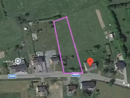 terrain constructible 2352m² à ambly (nassogne)