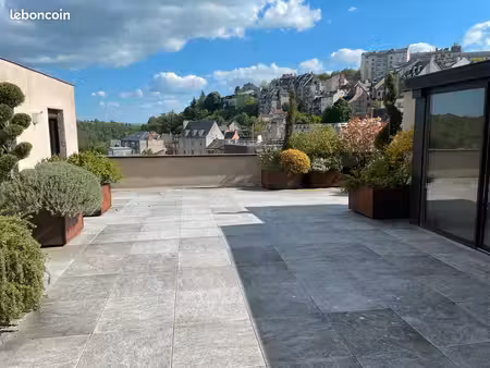 appartement duplex 202m2 avec terrasse - maison sur le toit