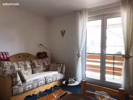 studio 25 m² plein sud – les 2 alpes – rentabilité airbnb – sans frais d'agence