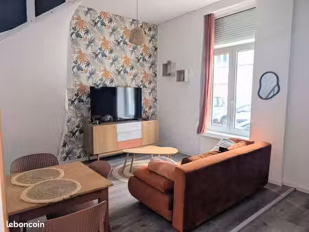 charmante maison t2 meublée - entièrement rénovée