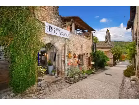 opportunité rare au cœur de bruniquel – vente du fonds de commerce et des murs