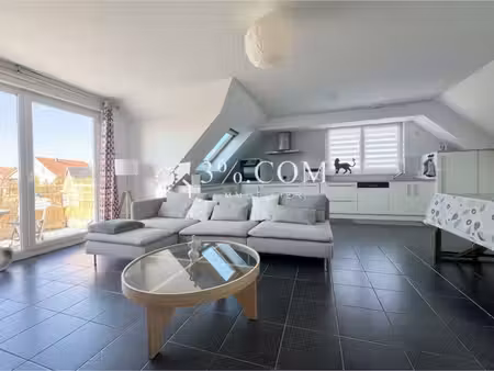 très bel appartement f4 avec terrasse - garage- 2 parkings- cave