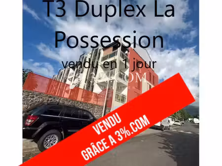 t3 2ch dernier étage avec ascenseur + 2pk